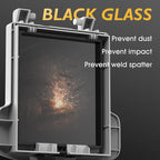 TOOLIOM Flip Front Welding Helmet Welding Mask with Flip Up Lens Welding Hood Shade-10 Welder Helmet for Stick MIG TIG