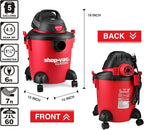 Shop-Vac 5 Gallon 4.5 Peak HP Wet/Dry Vacuum, Portable Heavy-Duty Shop Vacuum 3 in 1 Function with Attachments for House, Garage, Car & Workshop, 5971536