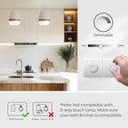 Linkind A19 LED Light Bulbs Dimmable, 75W Equivalent, E26 Base, 5000K Daylight, 13W 1150 Lumens 120V, UL Listed FCC Certified, LED Lights for Bedroom Living Room Home Office, 6 Packs