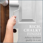 AMY HOWARD AT HOME Chalk-Based One Step Paint for Furniture, Cabinetry, Decor, Finish, and More | No Stripping, Sanding, or Priming | Ultra-Light Base | 32 Ounce | Luxe Gray