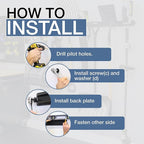 StoreYourBoard Garage Tool Organizer Wall Mount – Heavy Duty Garage Wall Organizer for Garage Organization and Storage, Broom Holder Wall Mount for Gardening Tools & Yard Tools – 64" Holds 600 lbs