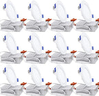 TORCHSTAR 12-Pack 4 Inch Ultra-Thin LED Recessed Lighting with J-Box, 5000K Daylight, 10W Dimmable 700lm Brightness LED Downlight, ETL & Energy Star Listed