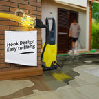 POWGRN 2 Pack 3 ft 12/3 Outdoor Extension Cord Waterproof Heavy Duty with Lighted Indicator End 12 Gauge 3 Prong, Flexible Cold-Resistant Long Power Cord Outside, 15Amp 1875W Yellow ETL Listed