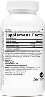 GNC Vitamin C 1000mg, 90 Caplets, Provides Immune Support