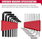 Eastvolt 128-Piece Home Repair Tool Set, Tool Sets for Homeowners, General Household Hand Tool Set with Storage Toolbox, EVHT12801, Black + Red (ASK01)