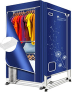 Clothes Dryer, 1600W-110V Portable Clothes Dryer, 67Inch-3 Tier Foldable Clothes Dryers Rack, Energy Saving Portable Dryer for Apartment, Indoor, Travel, RV