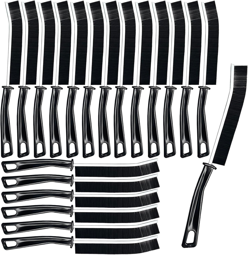 20 Pcs Crevice Cleaning Brush, Bathroom Gap Brush, Grout Cleaner Brush Hard Bristle Crevice Cleaning Brush,Clean The Dead Corners of Bathroom Kitchen Tiles