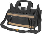 CLC Custom LeatherCraft 1529 16 In. Center Tray Tool Bag, 16 Pocket