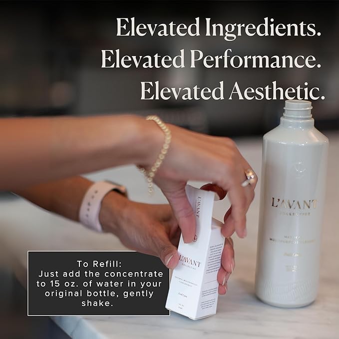 L'AVANT Collective Multipurpose Surface Cleaner Refill (1 Pack) | Provides a Powerful Clean to Remove Grease & Grime | Fresh Linen Scent | 1 FL oz