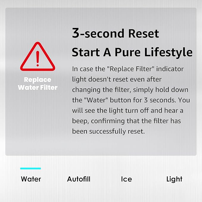 Waterspecialist WS619C Replacement for RPWFE®, RPWF (Built-in CHIP) Refrigerator Water Filter, Compatible with GYS22GMNES, GYE22HSKSS, PYE22PELDS, GFE26GMKES, GFE26GGHWW, GFE28GYNFS, PFE28KYNFS