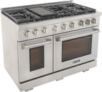 Kucht KFX4800X-S Gas Range, Stainless Steel
