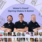 iSpring 3-Stage Whole House Water Filter System, SGS-Tested to Removes Up to 99% PFAS, Reduces Scale, Heavy Metals, Corrosion, Lead, Chlorine, 10” x 4.5” Filters, 1” NPT Ports, Model: WGB31B-PFKDS