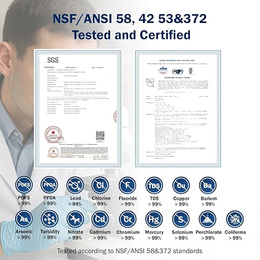 Frizzlife 1000GPD Reverse Osmosis Water Filter, Alkaline Mineral pH+ Reverse Osmosis System, 9-Stage Filtration Tankless RO Water Filter System, 2:1 Pure to Drain, Under Sink, Reduce TDS, PD1000-TAM4