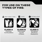 Kidde Commercial-Grade Fire Extinguisher for Office, Schools, Rechargeable, 2A10BC