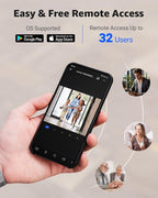 ANNKE 4K PoE Security Camera System with Audio Recording, 8 Channel 12MP H.265+ NVR with 4Pcs 8MP IP Turret Cams, Wide-Angle, IP67 Waterproof, Smart Dual Light, AI Human&Vehicle Detection(2TB HDD)