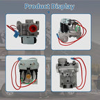 93844 RV Water Heater Solenoid Gas Valve & 91638 Main Burner Kit, Compatible with Atwood 6-Gallon Models G6A-8E, G6A-6E, GCH6-4E, GH6-6E, GCH6A-7E, GC6AA-10E, Replaces# 93844, 93870, 93321, 92078