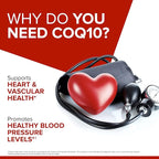 Qunol CoQ10 100mg Softgels Ultra 3X Better Absorption Coenzyme Q10 - Antioxidant Supplement for Vascular and Heart Health & Energy Production - 8 Month Supply - 240 Count