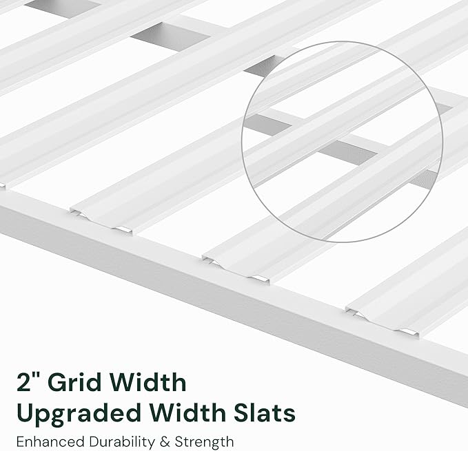 SunsGrove 4x8 Garage Storage Overhead Rack Organization, Adjustable Ceiling Mounted Storage Racks, 800LBS Weight Capacity, 22"-40" Ceiling Dropdown, 2 Pcs, White