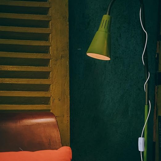 6 Pcs Light Bulb Socket 8.2Ft Extension Hanging Lantern Cord Cable Lamp Cord with Switch E26/E27 Pendant Light Socket for Kitchen Bedroom Restaurant