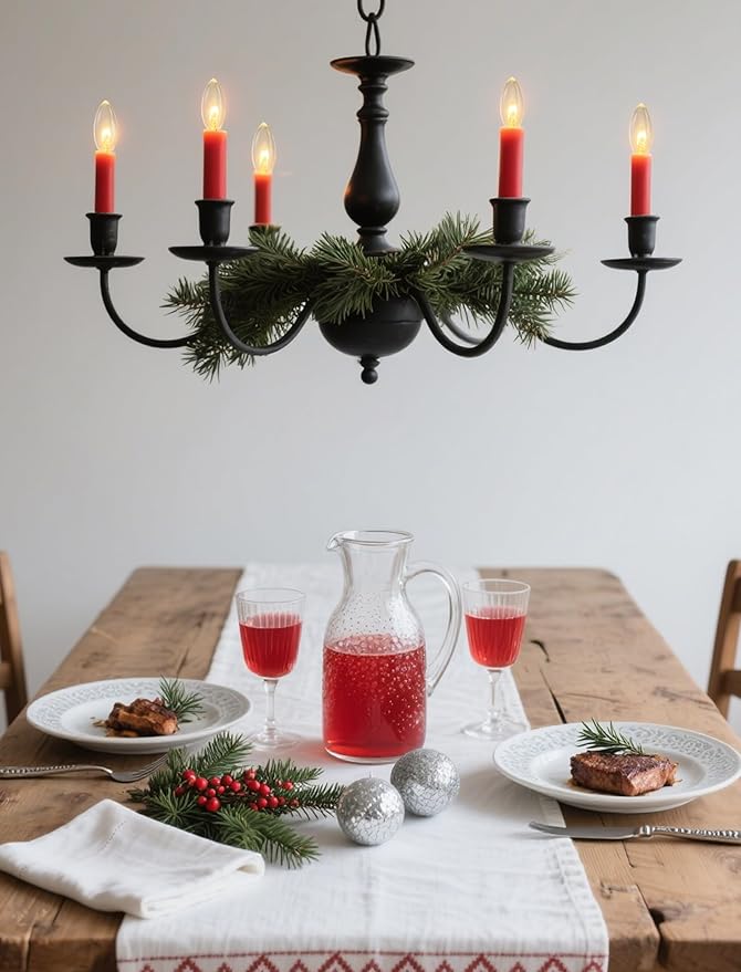 Abeja 25 Pack C26 Clear Torpedo Tip Replacement Lights Bulbs, 7 Watts Replacement Light Bulbs C26 Window Candle Bulbs for Electric Nightlights, Chandeliers, C7/E12 Candelabra Base