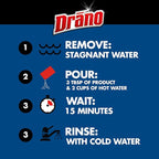 Drano Kitchen Granules Clog Remover, 8.8 oz (Pack of 3)