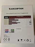 ARCCAPTAIN Welding Helmet Auto Darkening, 1/1/1/1 True Color Welding Hood, 4 Arc Sensor 1/25000s Response Time Solar Powered Weld Hood Helmet, HSH-S800-Warrior