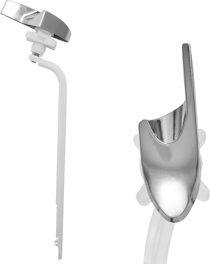 Kohler Toilet Flush Handle Replacement, Fits Side Mount Toilet Tank Lever, Chrome Polished