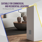 ENERLITES, Gray Decorator Receptacle Outlet, Tamper-Resistant, Residential Grade, 3-Wire, Self-Grounding, 2-Pole, 15A 125V, UL Listed, 61501-TR-GY