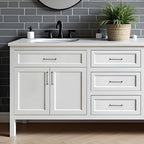 JOY DECOR Cabinet Pulls – 6-1/4 Inch Hole Center, Matte Black, 2 Pack, Zinc Alloy Cabinet Handles for Drawers & Cupboard – Vintage Style Hardware for Kitchen, Bathroom, Dresser, Furniture Makeover