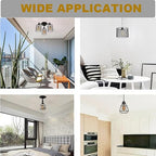 E26 Socket,Ceramic Medium Base Screw Socket E26 E27 Threaded Glazed Porcelain Lampholder (with Aluminum Shade Ring)