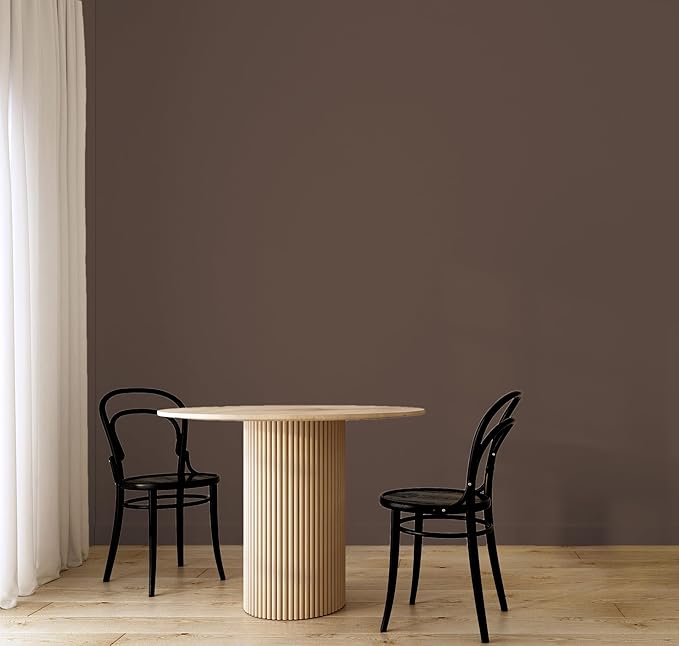 EVOLVE Paint & Primer: Environment-friendly, Low Sheen with One-coat Coverage for Interior & Exterior surfaces (Espresso, 1-Gallon)