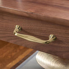 TUNNY 10 Pack Cabinet Handles-5"/128mm Screw Spacing Champagne Bronze Furniture Hardware Handles for Kitchen Cabinets Bedroom Dresser Wardrobe Cabinet Pulls