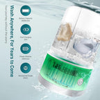 Portable Mini Washing Machine | Compact Deep Cleans Underwear, Baby Clothes, Small Laundry | Lightweight for Apartment, Dorm, Hotel, Travel & Camping | Quiet Energy-Efficient（Green）