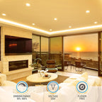 TORCHSTAR Premium Series 6 Inch Ultra-Thin LED Recessed Light with Junction Box, 13.5W Dimmable LED Canless Recessed Ceiling Lights Slim, ETL & ES Listed, CRI90, 2700K Soft White, White, Pack of 6