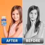 Magnesium Gummies for Kids, Magnesium Citrate Supplement for Adults & Kids, Calm Magnesium Gummies Support Sleep, Bone & Muscle Health, Nerve Relaxation, 60 Cherry Gummies