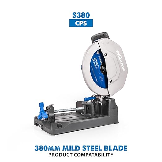 Evolution Power Tools 8BLADEMS Steel Cutting Saw Blade, 8-Inch x 50-Tooth , Blue
