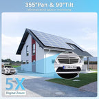 【90 Days Storage & 2-Way Audio】 4K Wired Security Camera System, Home Video Surveillance Systems, Outdoor POE Security Cameras, IP Camera System