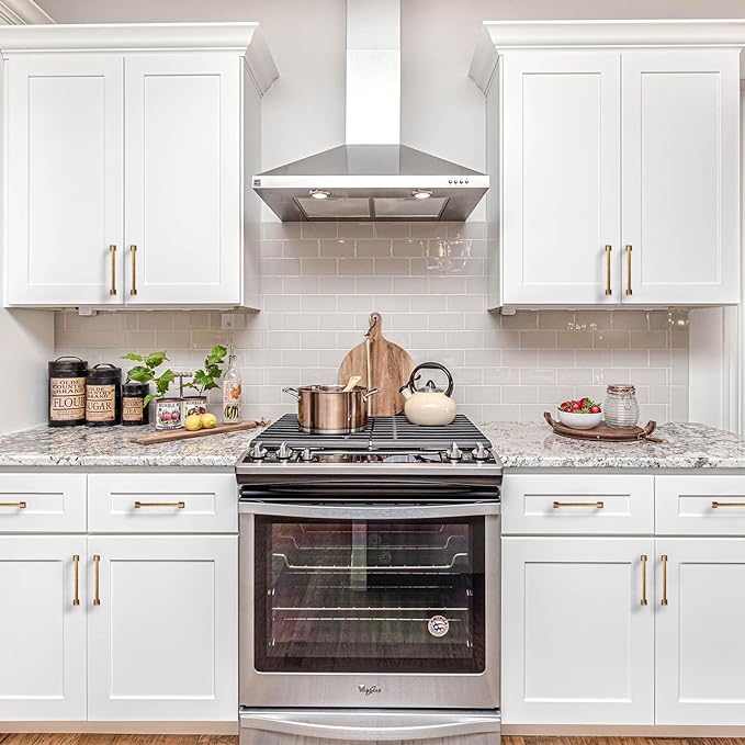 10 Pack Antique Brass Cabinet Pulls 5 Inch Kitchen Cabinet Handles Vintage Drawer Pulls Kitchen Handles for Cabinets Retro Dresser Pulls Drawer Handle