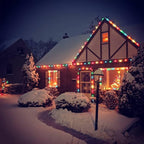 SUNSGNE C7 Multicolor Christmas Replacement Bulbs, Clear Multicolor Incandescent Light Bulbs for C7 Outdoor Patio Christmas String Lights, E12 Candelabra Base, 5 Watt, 25 Pack