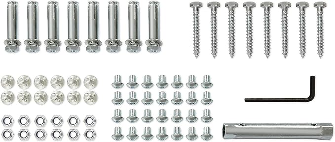 Kojem 3x6 Overhead Garage Storage Rack, 22'' to 40" Adjustable Heavy Duty Garage Ceiling Storage Racks Storage Organization System, 550LBS Weight Capacity, White,Heavy Duty Steel