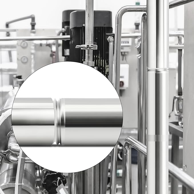 TAISHER 2PCS 304 Stainless Steel Pipe Fittings, 1/4" NPT Male Threaded, 2" Length Weld Nipple Cast Pipe