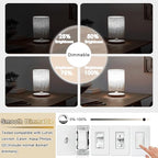 5 Inch E26 Led Bulb Equal 80 Watt, 4000k Neutral White Edison Bulb 6W Dimmable, 800LM T10 T9 Clear Glass Tubular Light Bulbs AC 120V for Chandelier Pipe Pendant Wall Light - UL Cert 4Pack