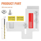 Generator Interlock Kit Compatible with Siemens or Murray 150 amp or 200 amp Main Breaker Panel, 7/8-1 1/4 Inch Spacing Between Main and Branch Breaker