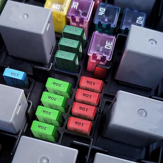 GLOSO Mini ATM Circuit Breakers 30Amp Auto Reset (T1) - 3 Pack (30A) E71