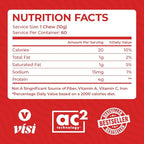 VISI Probita Hydrolyzed Collagen Protein Chews - 60 Chews - Non GMO (Lingonberry)