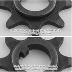2 pcs 5140010-81 Sprocket Fit for DeWalt DW734 DW735 DW735X