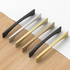 Asidrama 2030 10 Pack 6.3 Inch(160mm) Brushed Gold Kitchen Cabinet Handles, Vintage Retro Cabinet Pulls Kitchen Cabinet Hardware for Cupboard Drawer Pulls