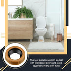 Marsui 4 Pack Toilet Wax Ring Thick Toilet Bowl Wax Ring Gasket for Toilet Bowl Toilet Wax Ring Seal for 3-inch/4-inch Waste Line-Gas, Odor and Watertight Seal (Extra Thick)