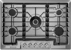 Empava 30 Inch Built-in Gas Cooktop with 5 Sealed SABAF Burners, Stainless Steel Surface LPG/NG Convertible, Flame Failure Protection, Dishwasher Safe Grates, 30in