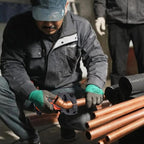 Pro Press Tool with 1/2", 3/4", 1"Pro Press Copper Crimper Tool with 12-Ton Hydraulic Power, Apply US Standard Copper Pipe or Stainless Steel Tube, Suitable for Plumber